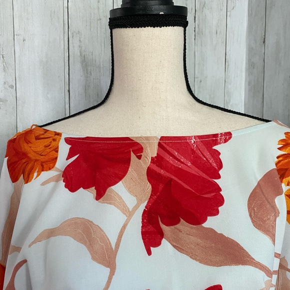 NWOT Anthropologie Floral Midi Dress - Picture 8 of 15